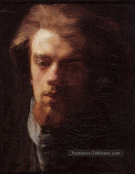 Autoportrait 1860 Henri Fantin Latour Peinture à l'huile